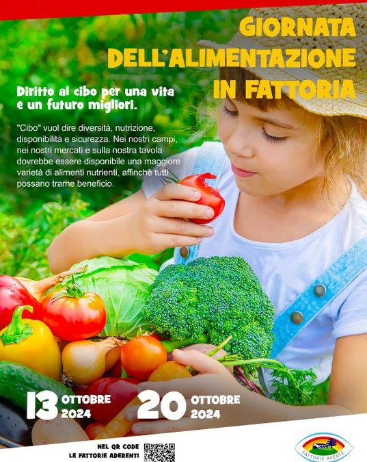 Giornata dell’alimentazione in fattoria 2024